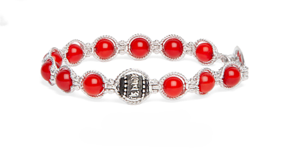 Pulsera Tamashii Celebration in Plata Agata BHS925M-124 - BHS925M-124